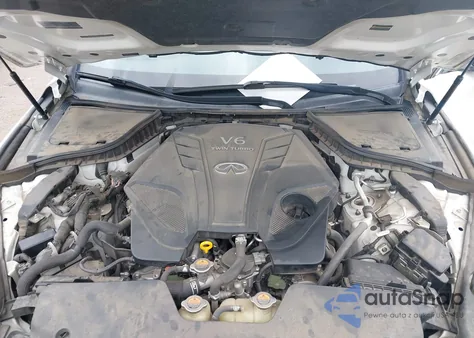 2019 Infiniti Q50 3.0T Red Sport 400 из США, поврежденный, VIN JN1FV7AP1KM760887